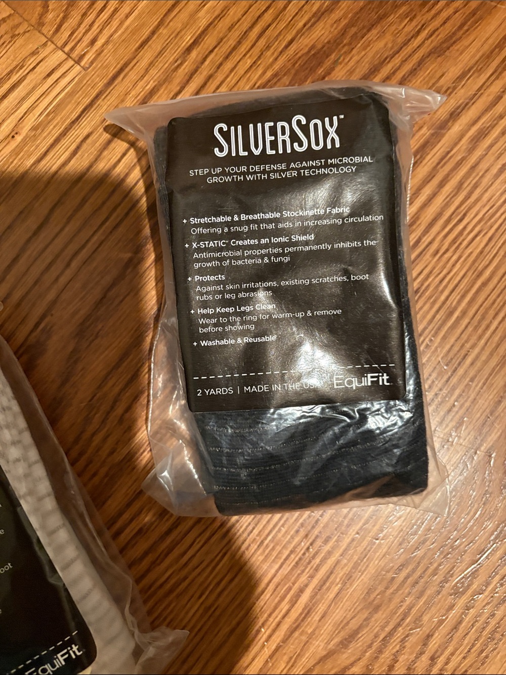 Silver Sox  SilverSox Antimicrobial Stockinette in black